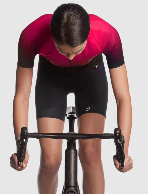 JERSEY ASSOS UMA GT  C2 SHIFTER FOXY RISER PINK MUJER