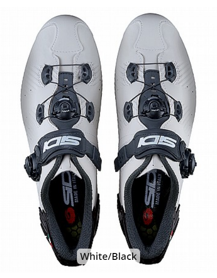 Zapatillas Sidi 2 Carbon Wire 2S White/Black